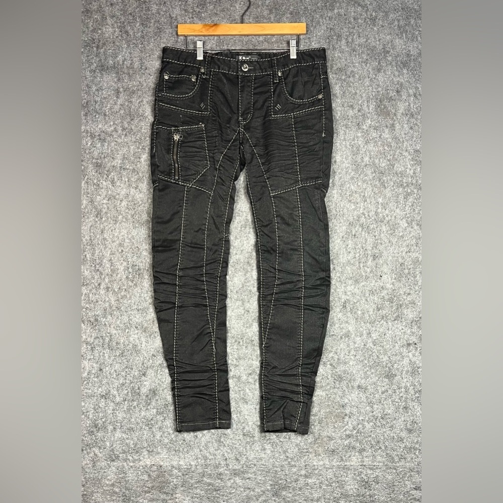 Kosmo Lupe Jeans Men’s Size 34x32 Slim Fit Jeans Black - Picture 1 of 11